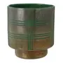 VASO 19 CM WIDLEY - OURO VELHO/ENGLISH GREEN - Foto 2