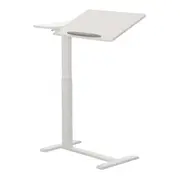 MESA LATERAL REGULÁVEL 80 CM X 40 CM COUCH WORKING - BRANCO/BRANCO - Foto 9