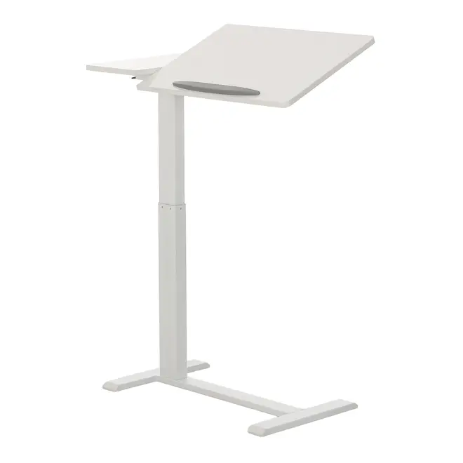 MESA LATERAL REGULÁVEL 80 CM X 40 CM COUCH WORKING - BRANCO/BRANCO - Foto 9