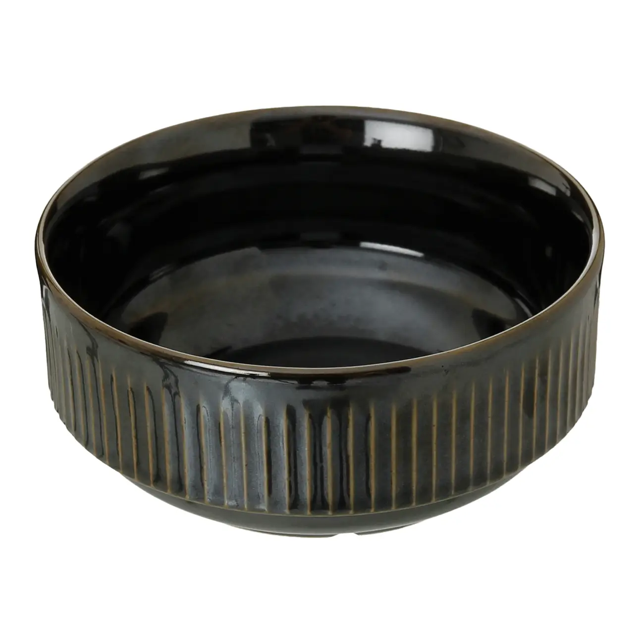 TIGELA 12 CM STAL - PRETO/CAQUI - Foto 2