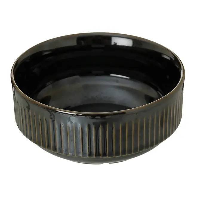 TIGELA 12 CM STAL - PRETO/CAQUI - Foto 2