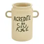 VASO 20 CM SETE ERVAS AXÉ - NATURAL/VERDE - Foto 2