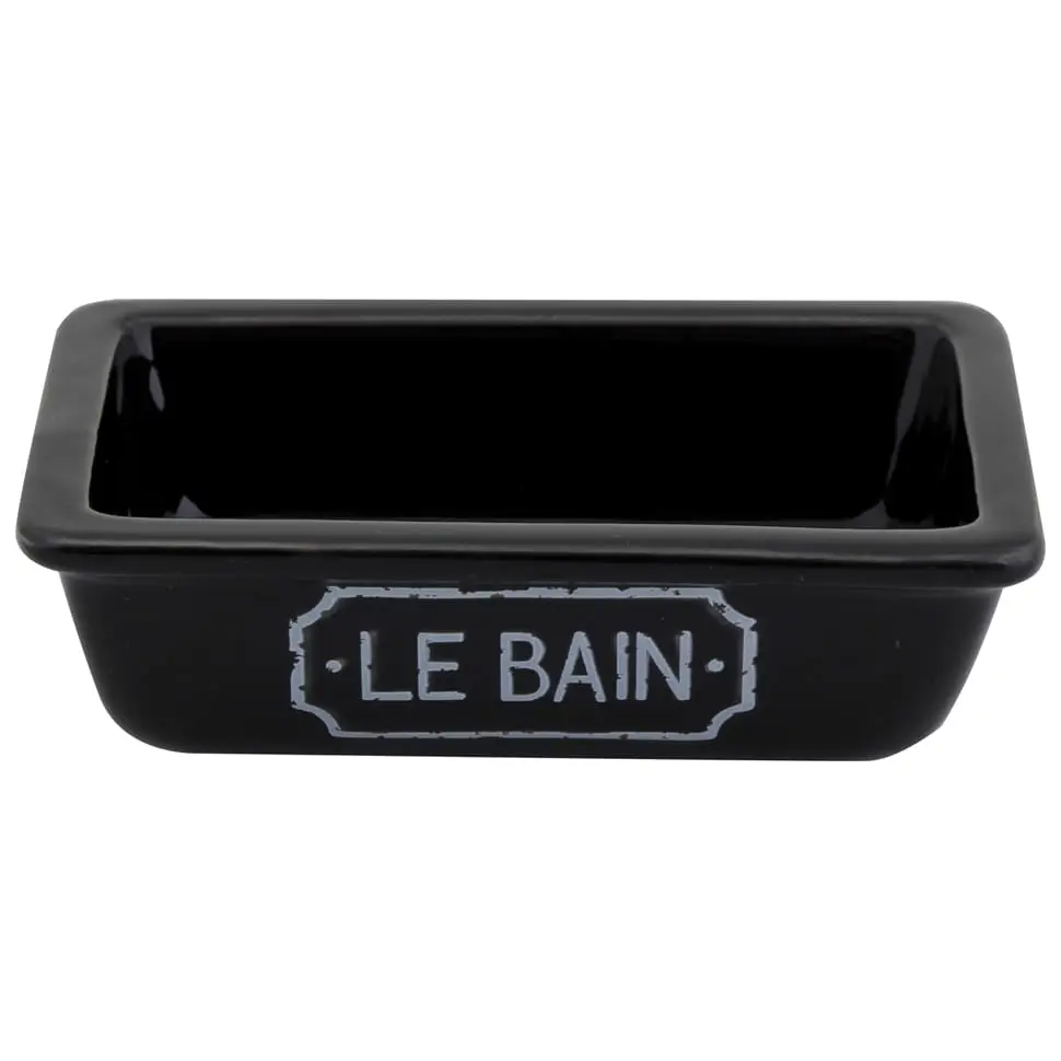 SABONETEIRA LE BAIN - PRETO/BRANCO - Foto 1