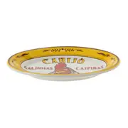 TRAVESSA 22 CM MEMÓRIA INTERIOR CARIJÓ - AMARELO/MULTICOR - Foto 2