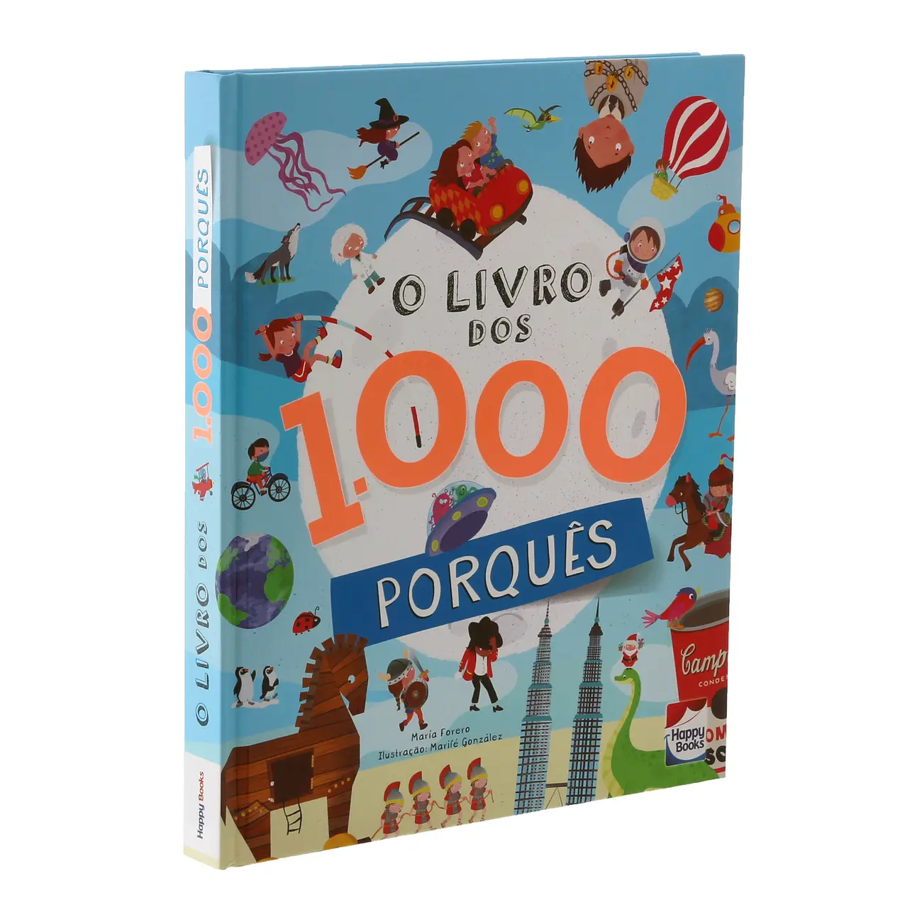 DOS 1000 PORQUÊS LIVRO INFANTIL - MULTICOR - Foto 3