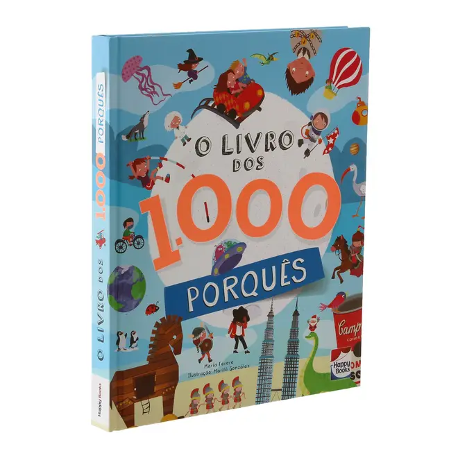 DOS 1000 PORQUÊS LIVRO INFANTIL - MULTICOR - Foto 3