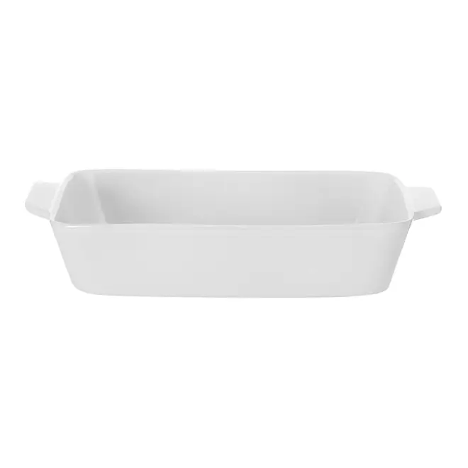 TRAVESSA REFRATÁRIA 37 CM X 21 CM APRECIATTA - BRANCO - Foto 1