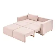 SOFÁ-CAMA 2 LUGARES ORIGAMI - QUARTZO ROSA/TAUARI - Foto 7