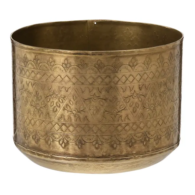 CAIXA DECORATIVA 16 CM X 14 CM PROA - OURO VELHO/NOZES - Foto 5