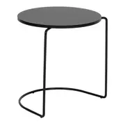 MESA LATERAL CONJUNTO COM 2 PEÇAS LOOP - PRETO/PRETO - Foto 9
