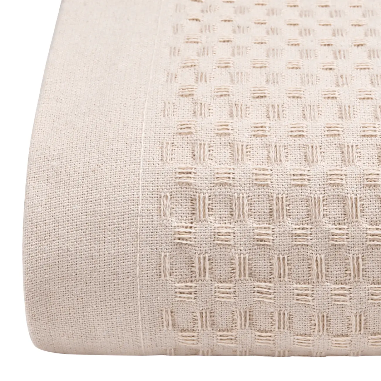 COLCHA SOLTEIRO 1,60 M X 2,40 M TELLURIDE - OFF WHITE - Foto 3