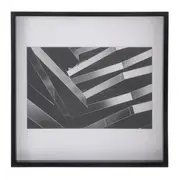 QUADRO 50 CM X 50 CM CENTRE I - PRETO/BRANCO - Foto 1