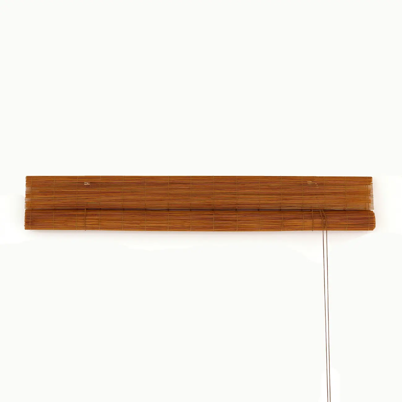 PERSIANA ROLL COM BANDÔ 1,20 M X 1,60 M BAMBU BAMBA - NOZES/BEGE - Foto 4