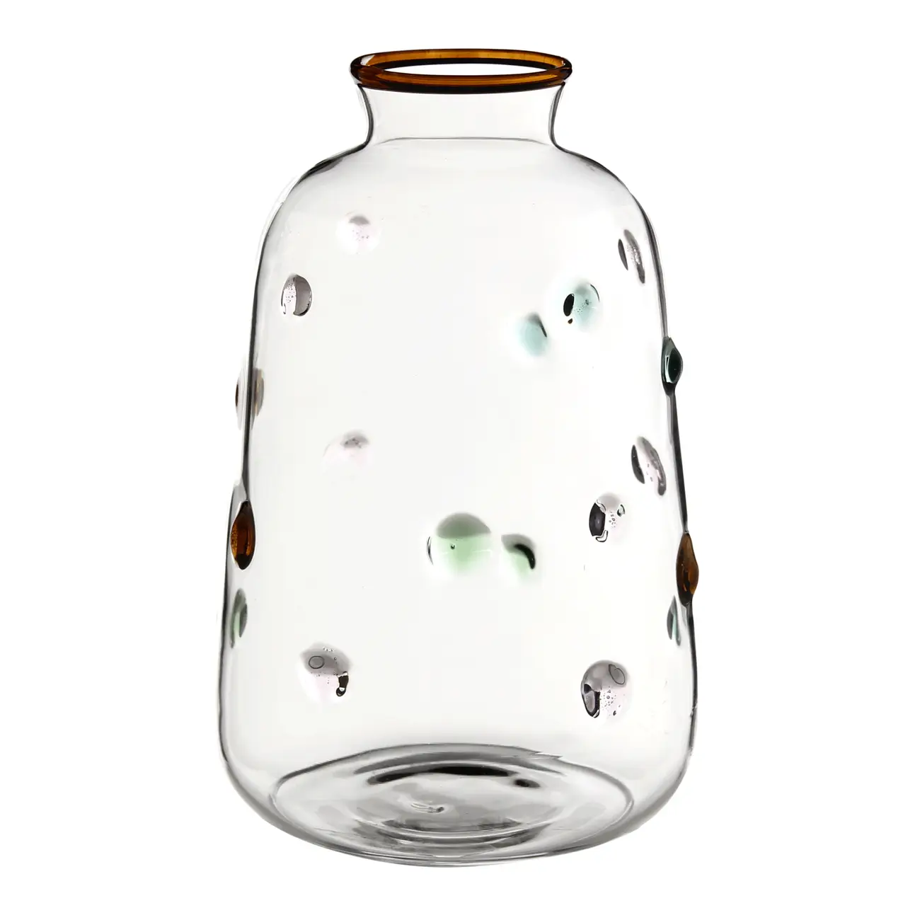 VASO 14 CM MARBLES - INCOLOR/MULTICOR - Foto 1