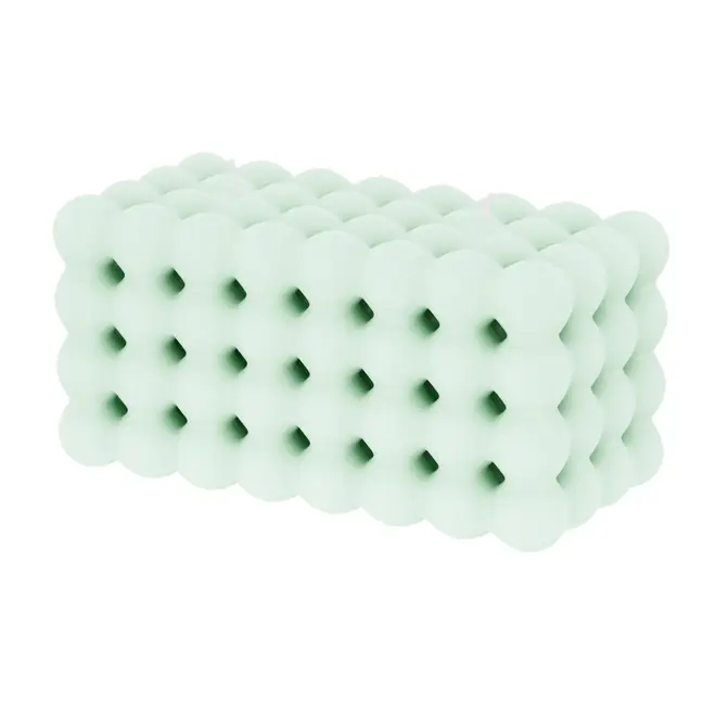 VELA 6 CM X 12 CM FUNNY BUBBLE - SORBET DE MENTA - Foto 2