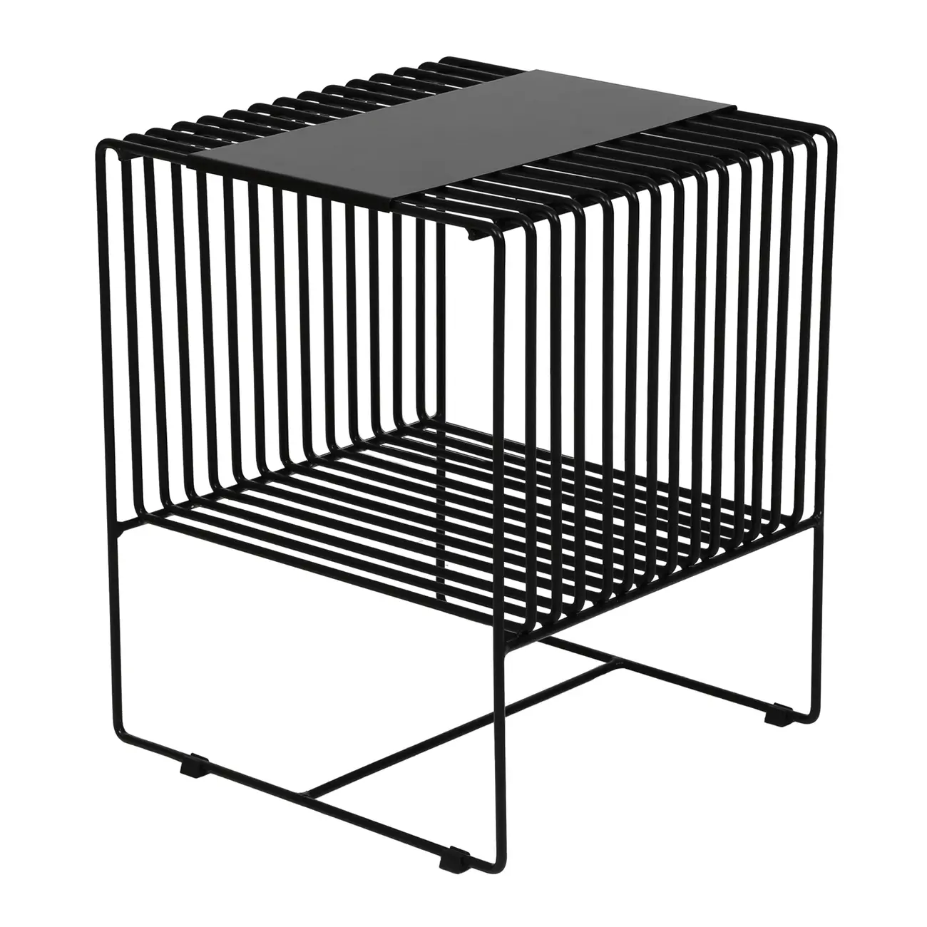 MESA LATERAL 40 CM X 42 CM TELMA - PRETO - Foto 2