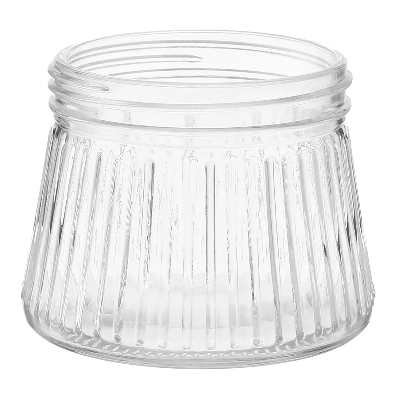 POTE 400 ML RIBBED - INCOLOR/PRATA - Foto 3
