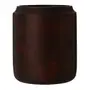 VASO DECORATIVO 20 CM BROMLEY - ENCERADO CASTANHO - Foto 1