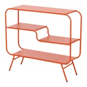 APARADOR 90 CM X 30 CM SERPENTINE - LARANJA LED - Foto 5