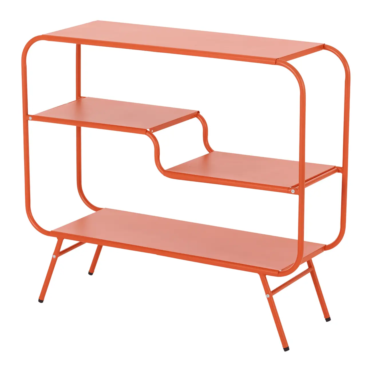 APARADOR 90 CM X 30 CM SERPENTINE - LARANJA LED - Foto 5