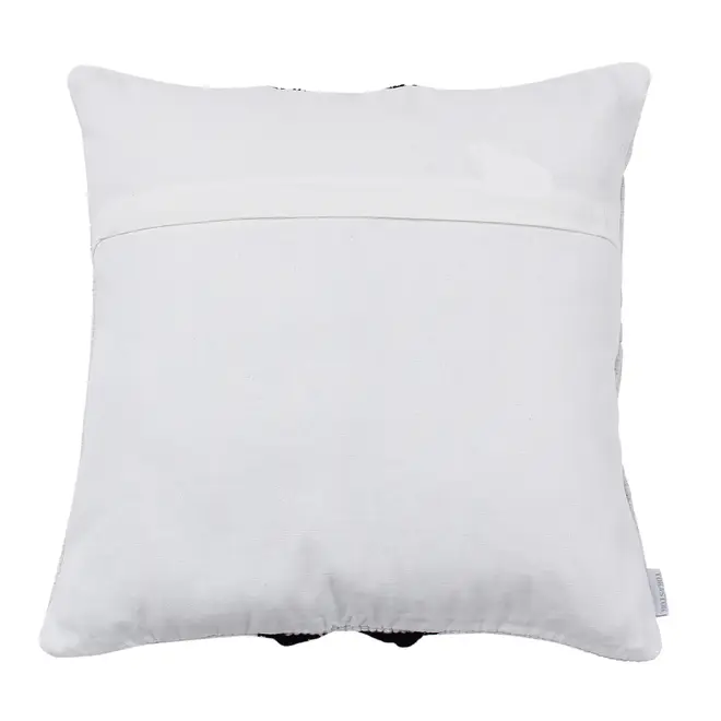 CAPA PARA ALMOFADA 45 CM X 45 CM BAMBARA - NATURAL/ZAFFRON - Foto 3