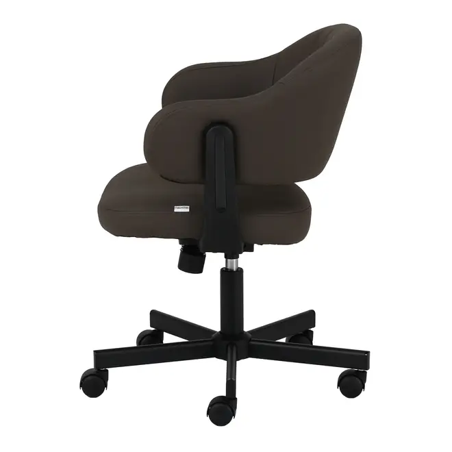 CADEIRA HOME OFFICE BICORNE - PRETO/RHINOCERONTE - Foto 3