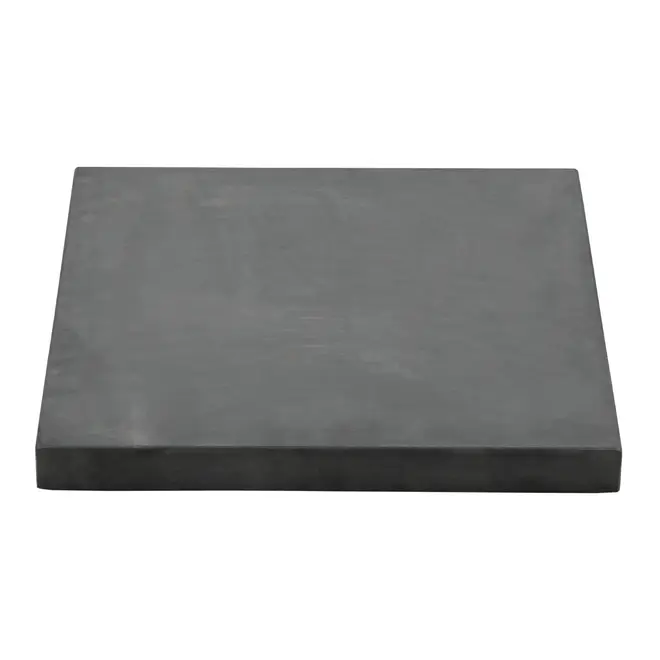 CONJUNTO COM 2 LAJOTAS PARA BASE DE OMBRELONE 42,5KG ARDÓSIA - KONKRET - Foto 2