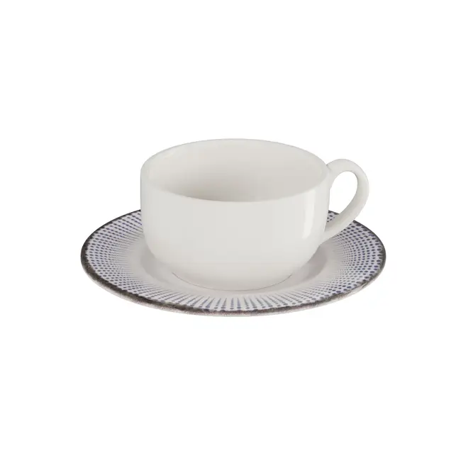 XÍCARA CAFÉ 50 ML SALINA I - BRANCO/AZUL - Foto 17