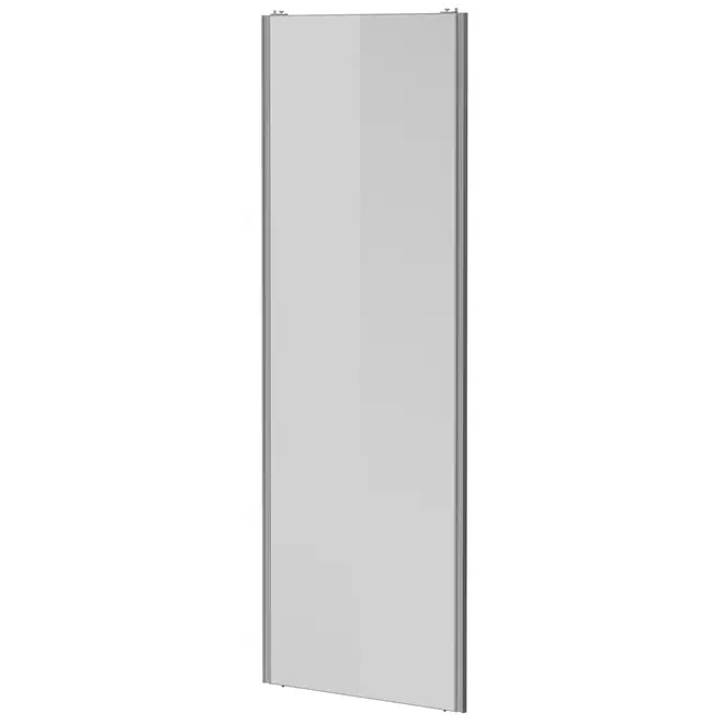 PORTA DE CORRER DIREITA/ESQUERDA PARA GUARDA-ROUPA FRIZ - PRATA/ALUMINO - Foto 2