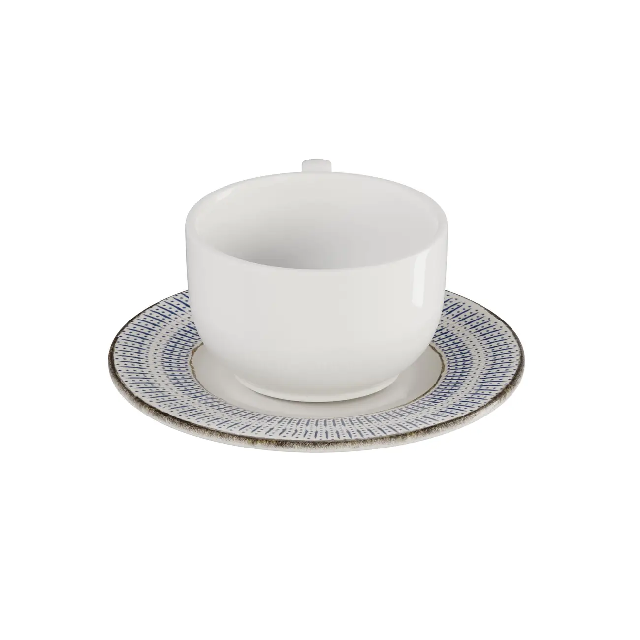 XÍCARA CHÁ 170 ML SALINA I - BRANCO/AZUL - Foto 16