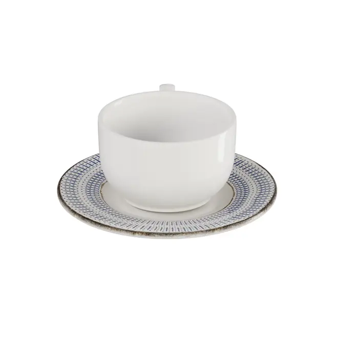 XÍCARA CHÁ 170 ML SALINA I - BRANCO/AZUL - Foto 16