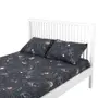 LENÇOL DE CASAL E QUEEN 2,40 M X 2,50 M ZOODIAC - CINZA/MULTICOR - Foto 3