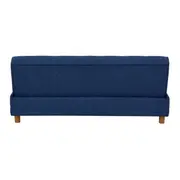 SOFÁ-CAMA 3 LUGARES DOUBLE DUTY - AZUL ESCURO - Foto 9