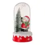 REDOMA BONECO DE NEVE ADORNO LED 19 CM BORDAR, AMAR E CELEBRAR - VERMELHO/BRANCO - Foto 2