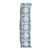 FUTON 40 CM X 40 CM SAUDADE TROPICAL AZULEJOS - AZUL HISTÓRICO/MULTICOR - Foto 3