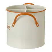 PORTA-UTENSÍLIOS BODEGA - OFF WHITE/CASCA DE URUCUM - Foto 4