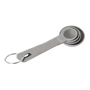 KIT COM 8 XÍCARAS/COLHERES MEDIDORAS MEASURE - KONKRET/INOX - Foto 5