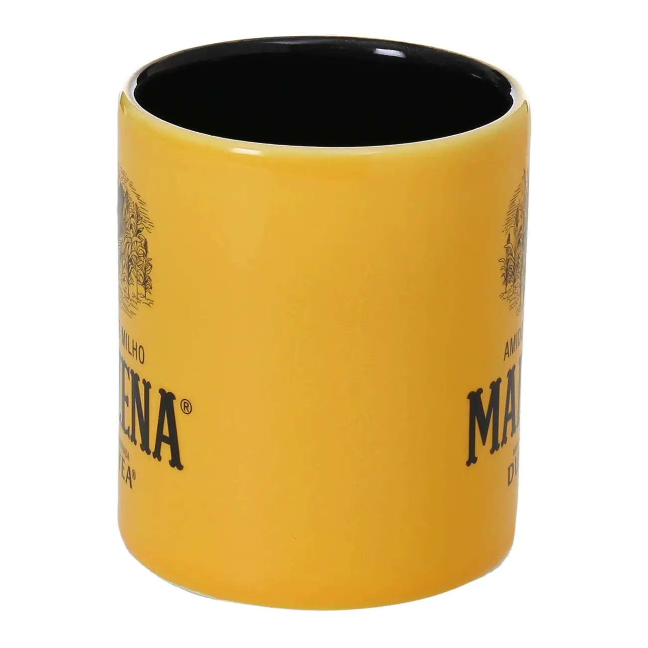 CANECA 300 ML MAIZENA - AMARELO/PRETO - Foto 6