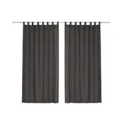 CORTINA 2 PEÇAS 1,30 M X 2,30 M OSLO - ESTANHO - Foto 1