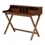 ESCRIVANINHA 2 GAVETAS 1,20 M X 55 CM EXPEDITION - NOZES/CAPPUCINO ENVELHECIDO - Foto 2