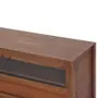 RACK 2 PORTAS BASCULANTES 2,12 M X 40 CM MASCAVO - NOZES/INCOLOR - Foto 4