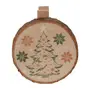 KIT COM 6 PRENDEDORES VILAREJO NOEL - CASCA DE URUCUM/CIPESTRE - Foto 12