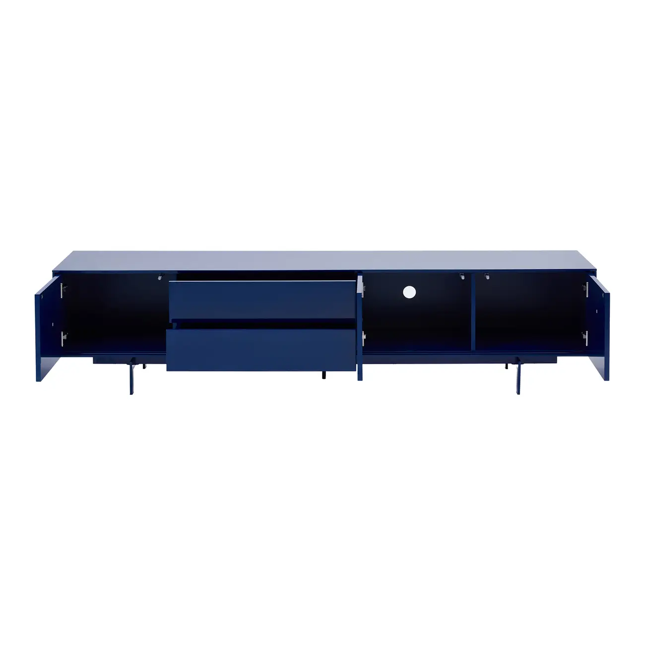 RACK 3 PORTAS/2 GAVETAS 2,08 M X 45 CM MONOLITH - LAZULITE - Foto 9