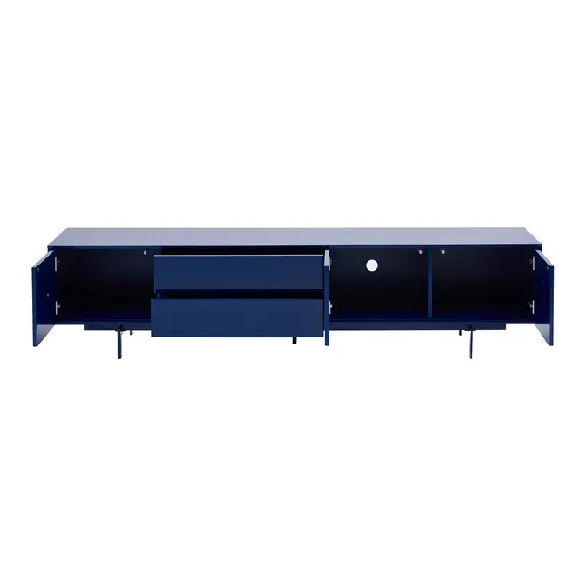 RACK 3 PORTAS/2 GAVETAS 2,08 M X 45 CM MONOLITH - LAZULITE - Foto 9