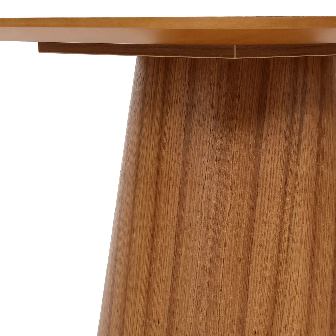MESA LATERAL 60 CM X 60 CM ALLURE - FREIJÓ/FREIJÓ - Foto 4
