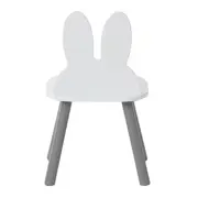 CADEIRA INFANTIL MIFFY - CINZA/BRANCO - Foto 5