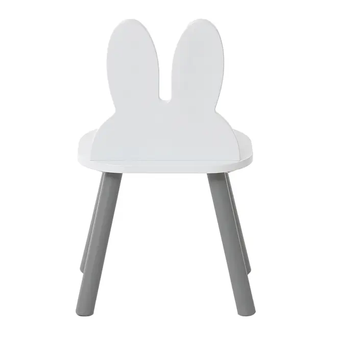 CADEIRA INFANTIL MIFFY - CINZA/BRANCO - Foto 5