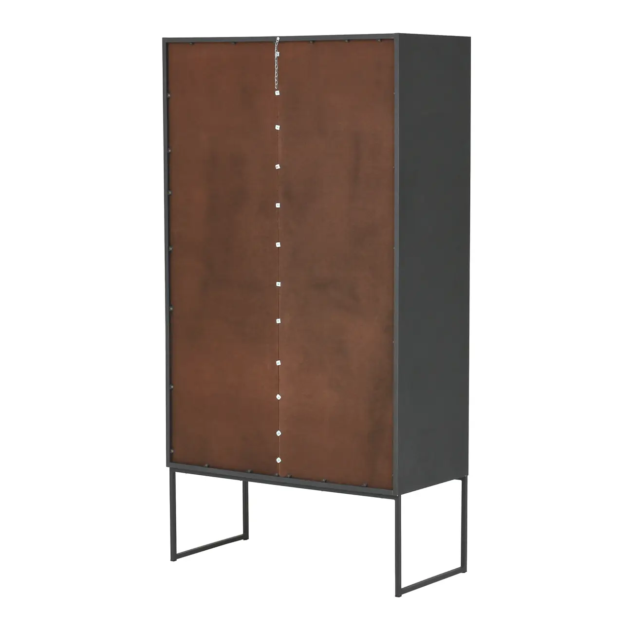 CRISTALEIRA 2 PORTAS/2 GAVETAS 90 CM X 1,72 M STREET - KONKRET/INCOLOR - Foto 10