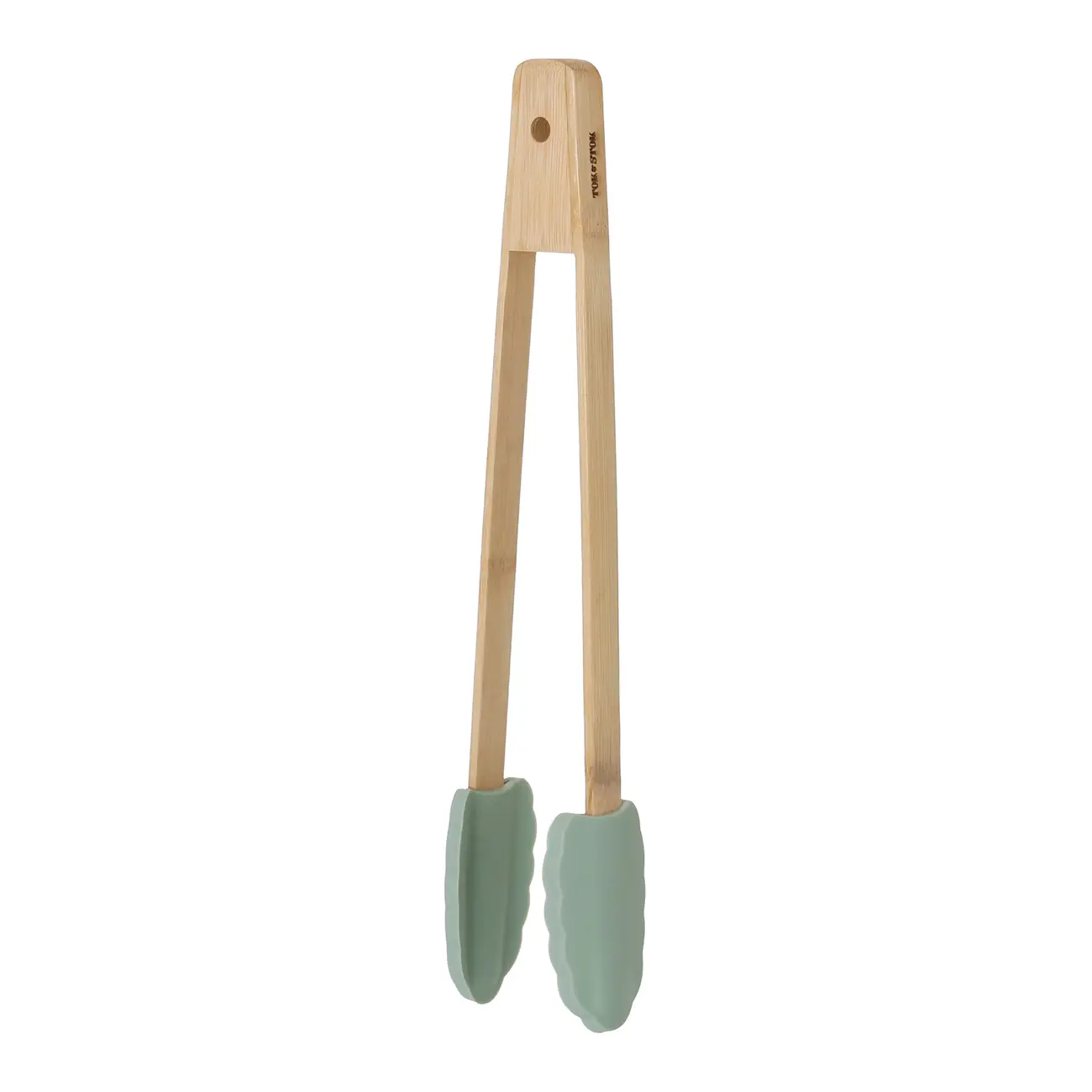 PINÇA MULTIUSO 30 CM SILIBOO - SÁLVIA/BAMBU - Foto 1