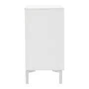 ARMÁRIO PARA ESCRITÓRIO BAIXO 2 PORTAS SLEEK - BRANCO/GRANILITE - Foto 7